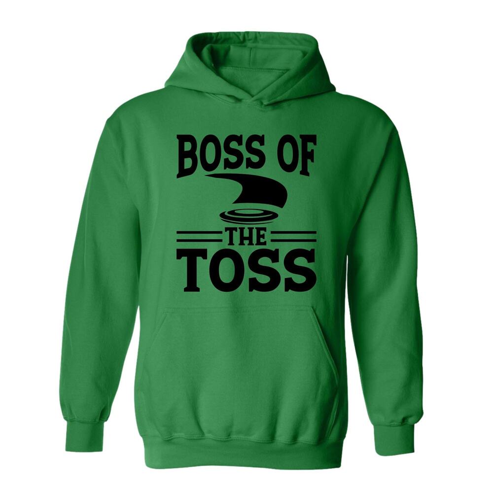 Disc Golf Funny Hoodie BOSS of The Toss Discgolfing Gift Sweatshirt CHOOSE